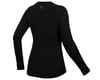 Image 2 for Endura Women's BaaBaa Blend Long Sleeve Base Layer (Black) (XS)